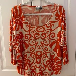 Manuheali'i dolman style top sz Medium